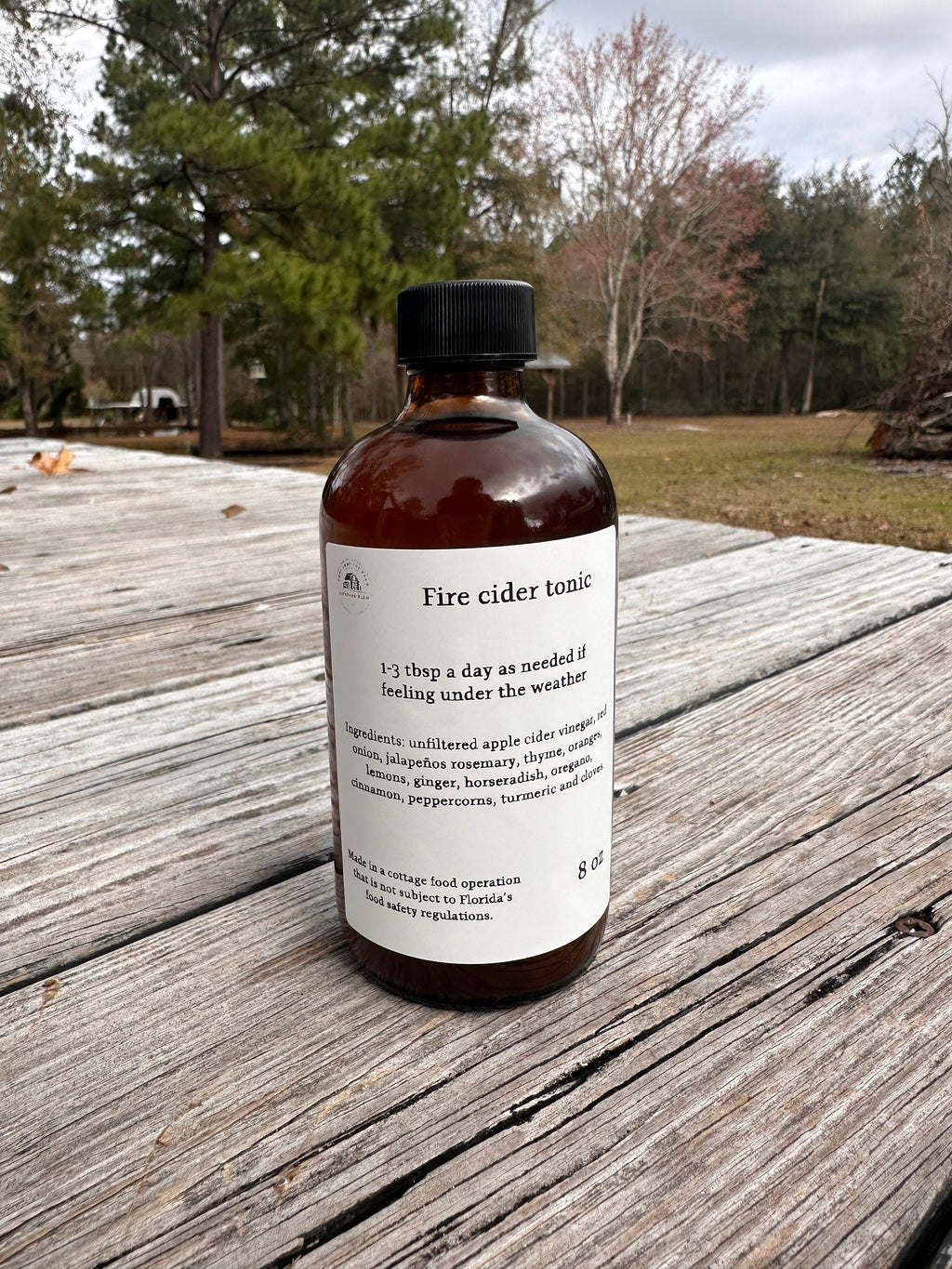 Fire cider tonic