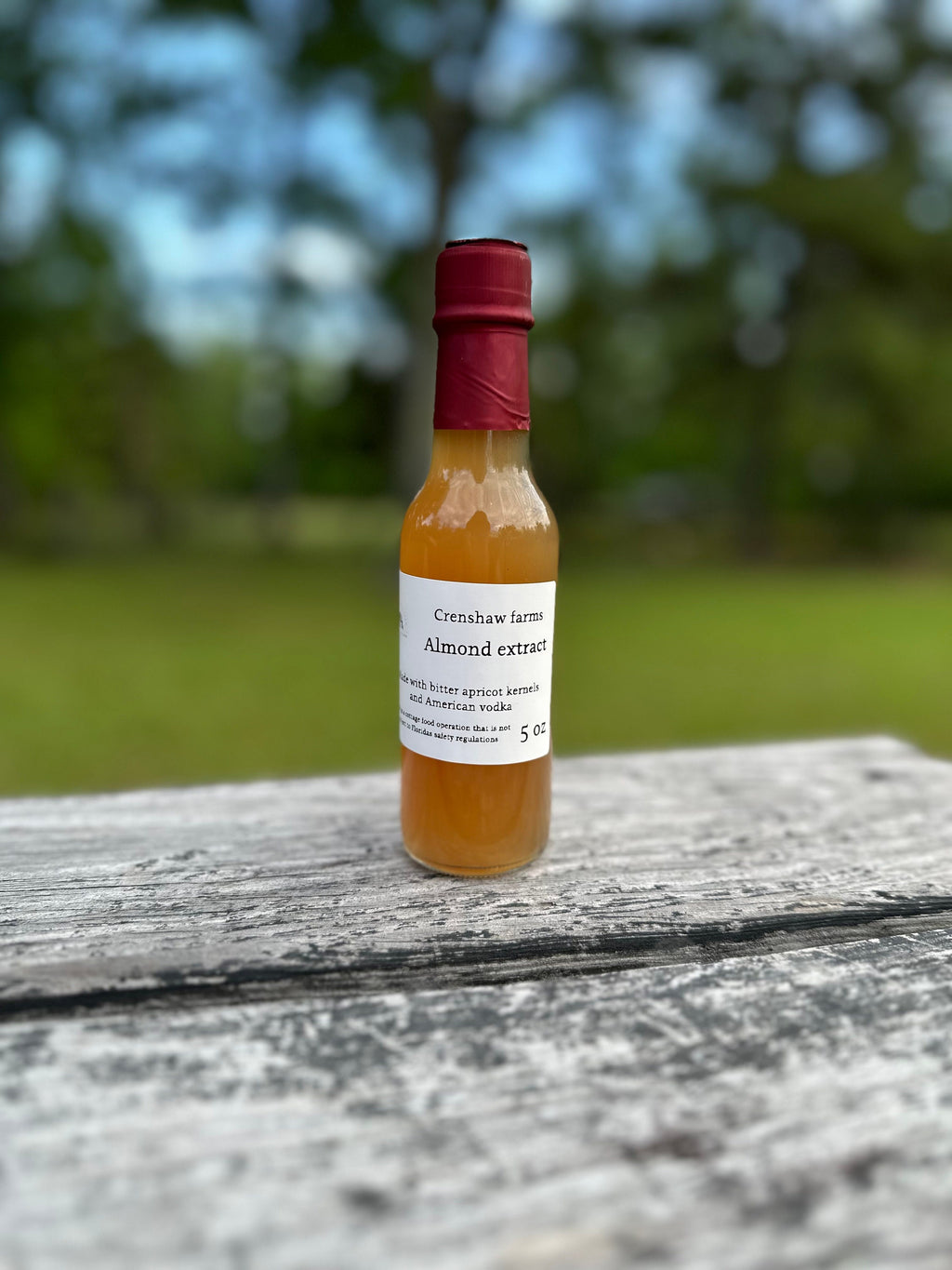 Homemade almond extract
