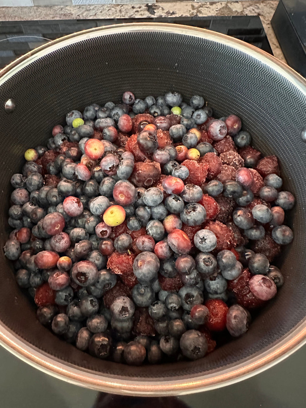 Handcrafted Blueberry Cherry Jam