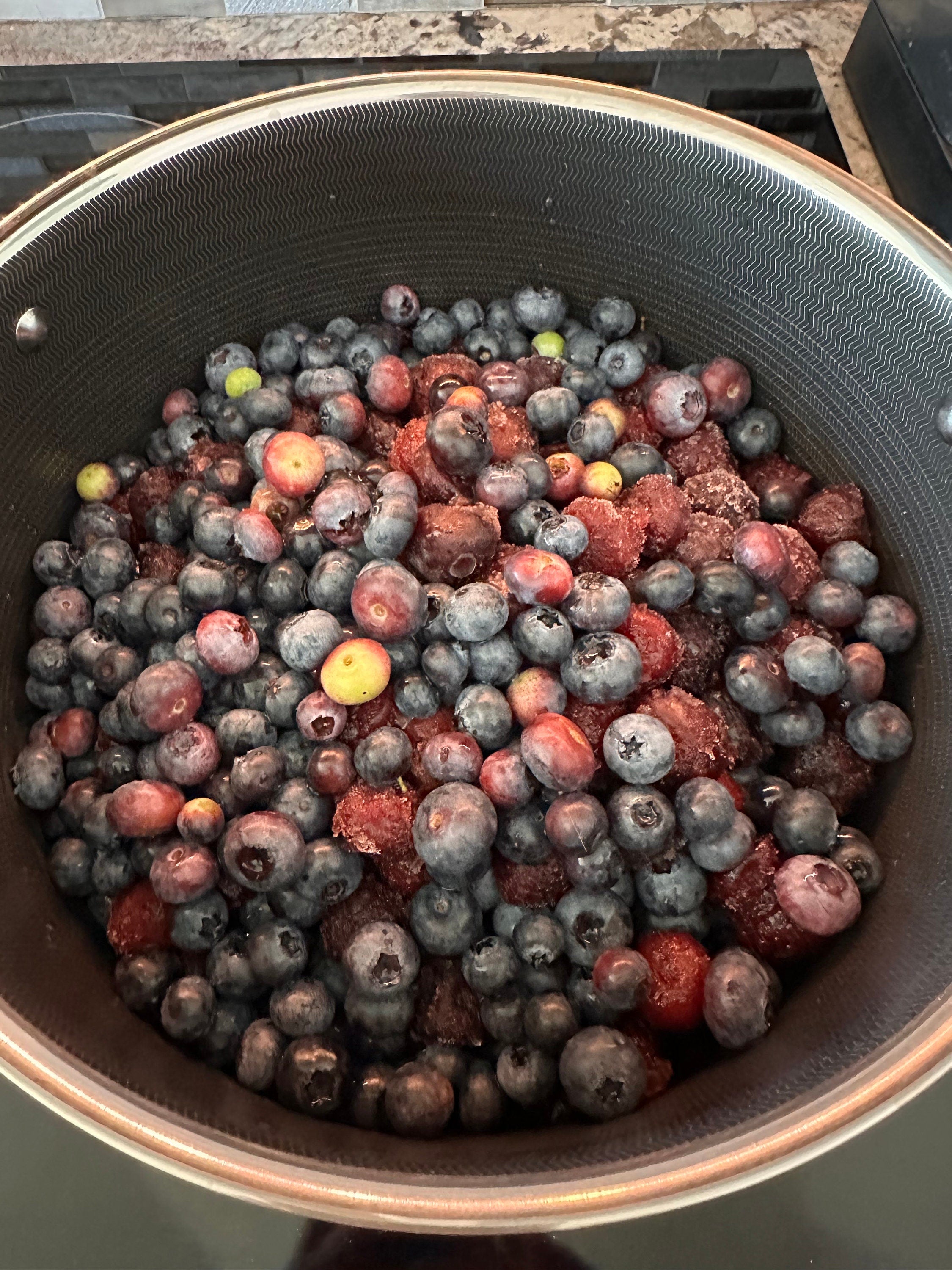 Handcrafted Blueberry Cherry Jam