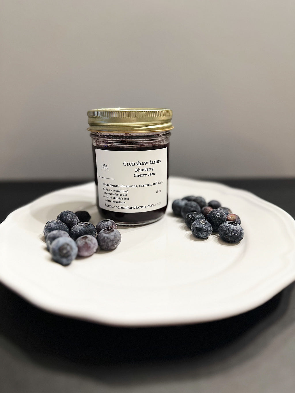 Handcrafted Blueberry Cherry Jam