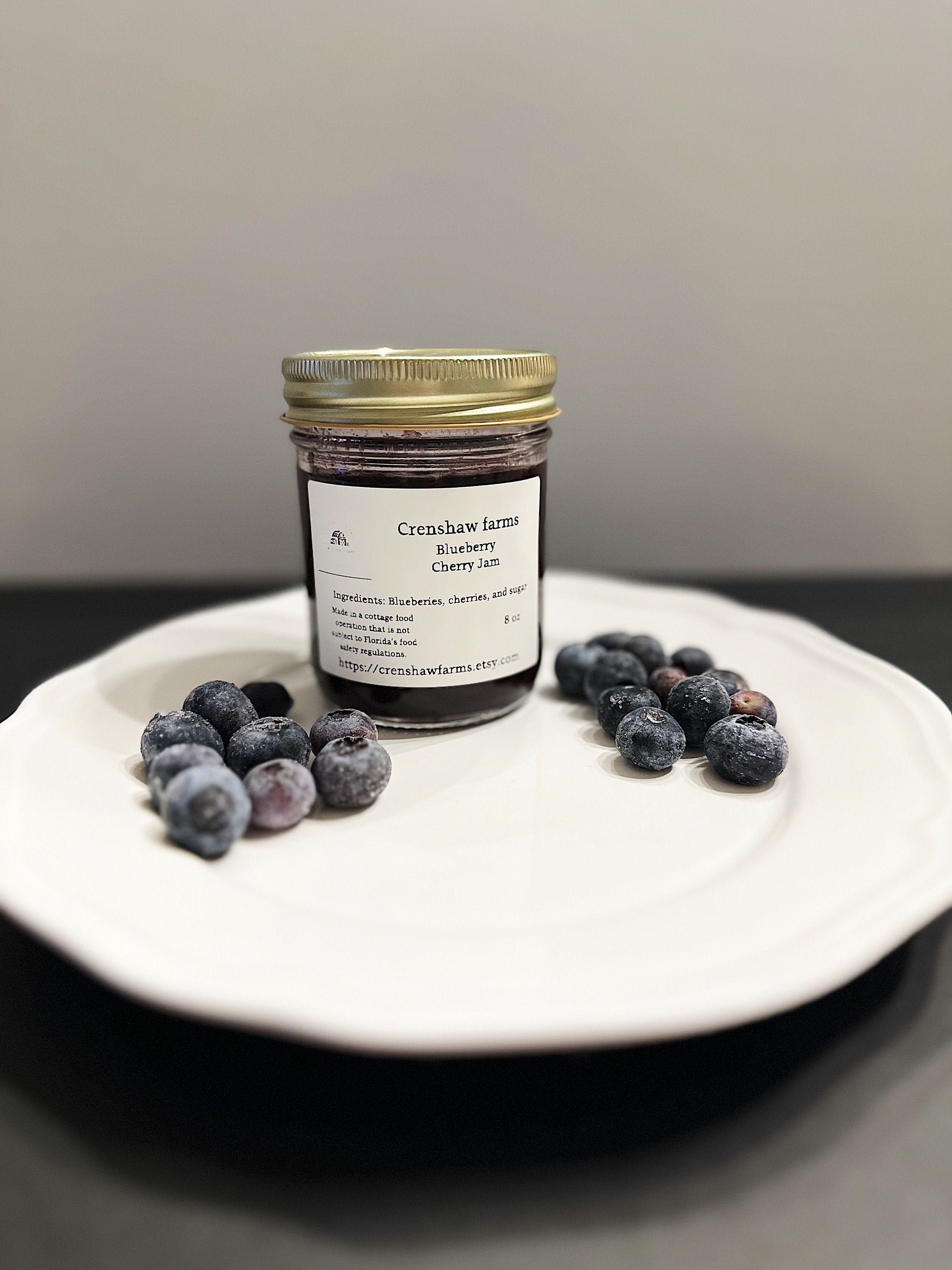 Handcrafted Blueberry Cherry Jam