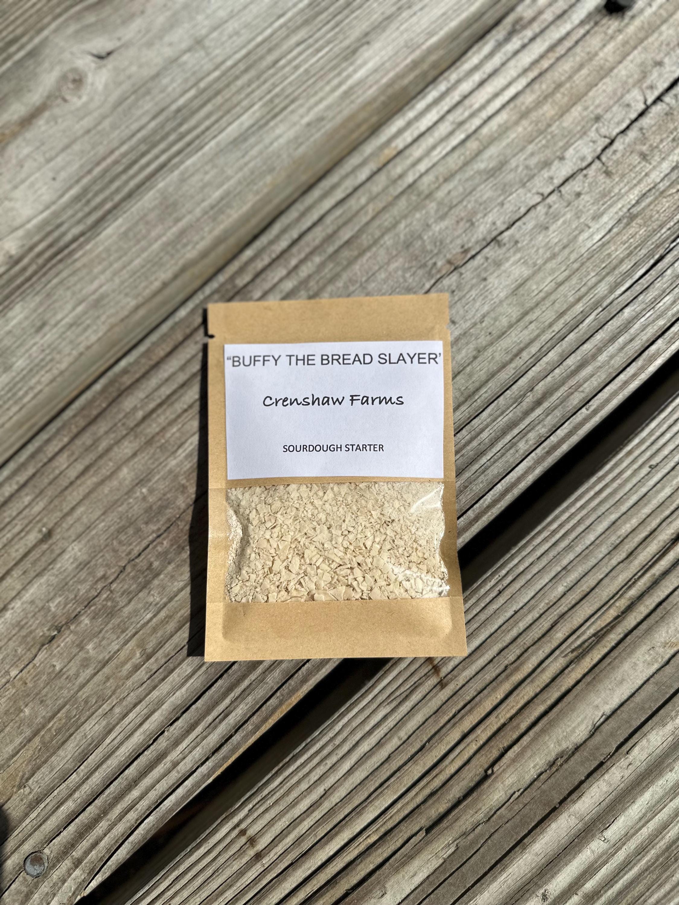 Dehydrated Sourdough Starter: "Buffy" with Rehydrating Instructions