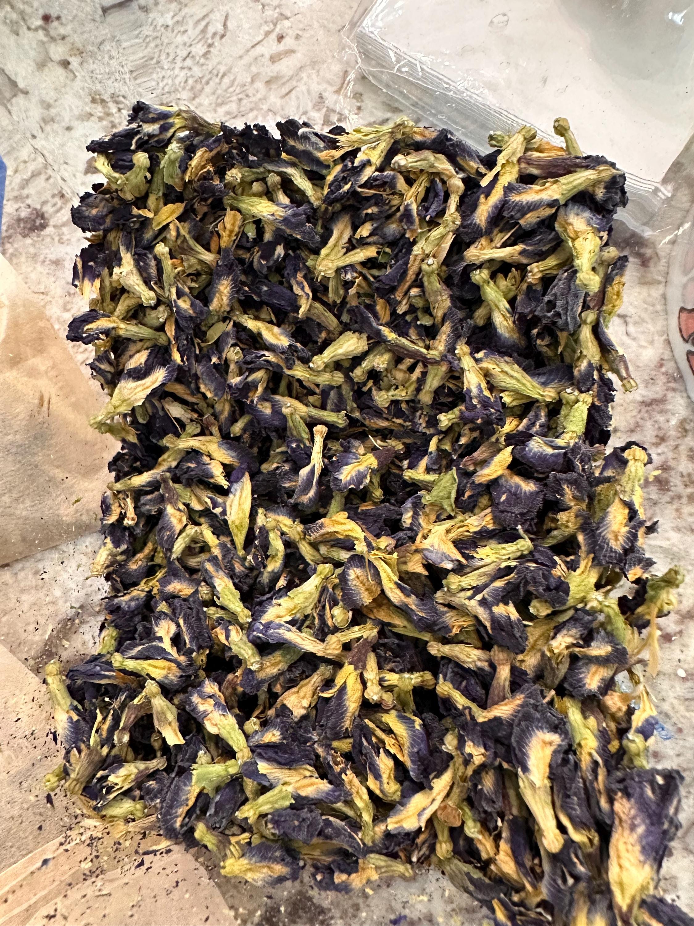 Butterfly Pea Flower Tea Bags – Herbal Tea Sampler, Caffeine-Free (5 Pack)