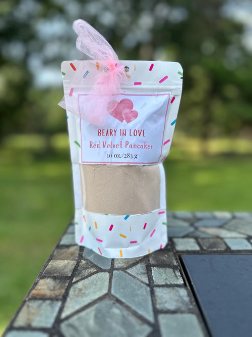 Birthday Cake Pancake Mix Gift Set: Vanilla Extract, Farm Fresh Breakfast